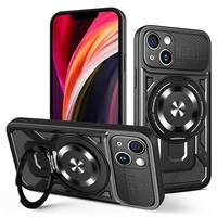 Defender Armor Mag viedtālruņa apvalks iPhone 13 6,1" melns