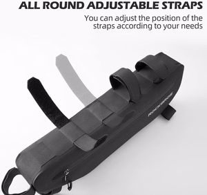 Rockbros AS-043 Velcro velosipēda soma, 3l - melna
