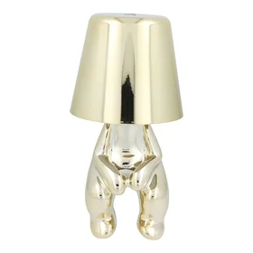 Galda lampa pie gultas GOLD MAN Art Deco sēdoša (versija 2) MLTL