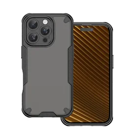 Defender Matēts maciņš for iPhone 16 6,1" melns