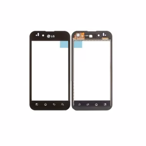 Skārienjūtīgais ekrāns saderīgs ar LG P970 Optimus melns HQ