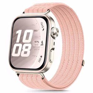 Tech-Protect neilona siksniņa Huawei Watch Fit 3 / 4 / 4 Pro / 5 / 5 Pro - rozā