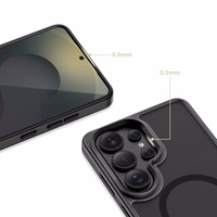 Tech-Protect MagRack MagSafe Maciņš for Samsung Galaxy S26 Ultra - Matēts melns