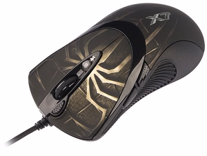 A4Tech Anti-Vibrate Laser Gaming XL-747H spēļu pele labrocīga USB Type-A 3600 DPI