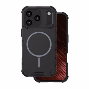 Defender 2in1 Mag maciņš for iPhone 17 Pro 6,3" melns