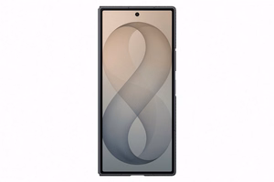 Samsung Galaxy Z Fold8 Ultra aramīda šķiedras magnētiskais vāciņš ar 2 pretatspīduma plēvēm, melns