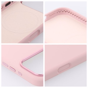 Maciņš Samsung S26 ULTRA Forcell F-Protect Frame Premium saderīgs ar MagSafe rozā