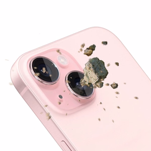 3mk Lens Protection Pro Kameras vāciņš rozā iPhone 15