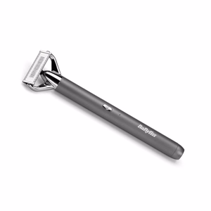 BaByliss Super-X Metal OT996E – bezvadu bārdas trimmeris mitrai un sausai lietošanai, sudraba