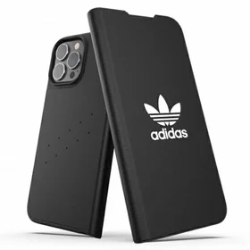 Adidas OR Grāmatas Apvalks BASIC iPhone 13 Pro Max 6,7" melns balts 47127