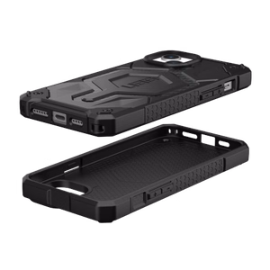 UAG Monarch Pro viedtālruņa apvalks ar MagSafe iPhone 15 Plus - melns oglekļa