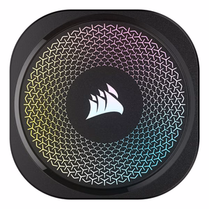 Corsair Nautilus 360 RS ARGB procesora gaisa dzesētājs melns