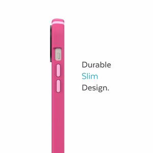 Speck Presidio2 Pro + MagSafe vāciņš ierīcei iPhone 15 Plus / 14 Plus, ar Microban pretmikrobu aizsardzību, “Digital Pink / Blossom Pink / White” krāsu kombinācija