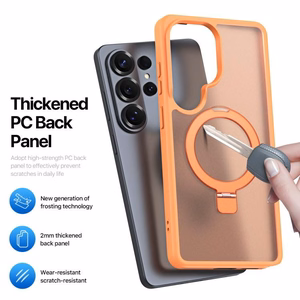 Korpuss Dux Ducis Yind Magnētiskais statīvs Samsung S948 S26 Ultra oranžs