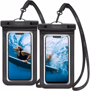 Spigen Aqua Shield A601 ūdensizturīgs apvalks IPX8 – melns, 2 gab.