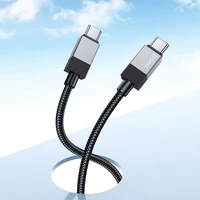 Kabelis USB C uz USB C Hoco 3A 60W 1 m X110 melns