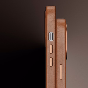 Dux Ducis Naples iPhone 14 Plus magnētiskais ādas apvalks MagSafe brūns
