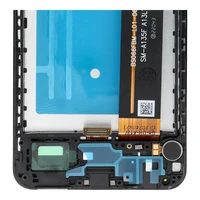 FixCell LCD displejs SAMSUNG A13 4G A135 OEM ar pilnu rāmi