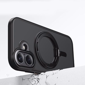 Tech-Protect MagRing Magnētiskais viedtālruņa apvalks iPhone 17 - Matēts melns