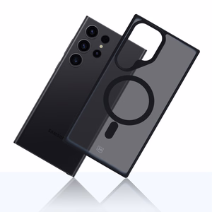 3mk Smoke MagCase ar MagSafe Samsung Galaxy S23 Ultra - daļēji caurspīdīgs
