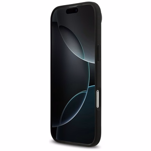 Mercedes Ādas Vintage Logo Magnētiskais Viedtālruņa apvalks iPhone Air - Melns