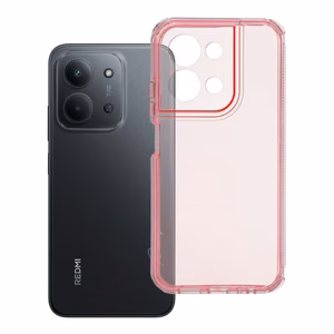 MATRIX CLEAR viedtālruņa apvalks Xiaomi Redmi 15C pūdera rozā