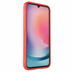 Viedtālruņa apvalks Magic Shield Samsung Galaxy A24 4G elastīgs aizsargs - sarkans