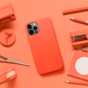 ROAR viedtālruņa apvalks COLORFUL JELLY IPHONE 16 Pro persiku rozā