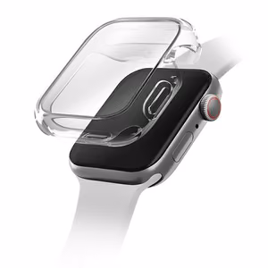 Uniq Garde apvalks Apple Watch 7/8/SE2 45mm - caurspīdīgs