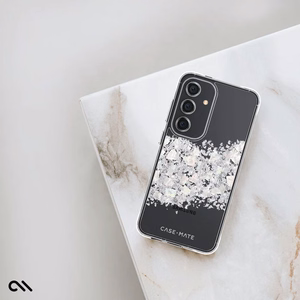 Case-Mate Karat vāciņš ar perlamutra rotājumu ierīcei Samsung Galaxy S24, “A Touch of Pearl” krāsā