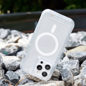 Case-Mate Ultra Tough+ D3O MagSafe vāciņš ierīcei iPhone 15 Pro Max, caurspīdīgs