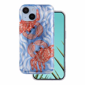 Ultra Trendy Summer maciņš iPhone 14 6,1" krabis