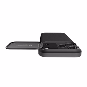 Spigen Optik Armor Magnētiskais viedtālruņa apvalks iPhone 17 Pro Max - melns