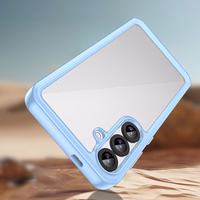 Kosmosa apvalks ar želejas rāmi Samsung Galaxy S25+ - zils