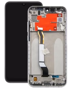 LCD screen Xiaomi Redmi Note 8T ar touch screen ar frame Balts original (used Grade C)