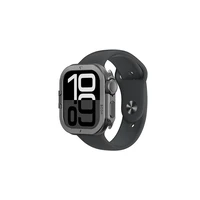 AmazingThing Titan Pro Metal Case for Apple Watch 11 46mm Aluminum - Black