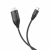 Kabeļa Hoco UA16 Type-C savienojums ar HDMI 2.0m, pelēks