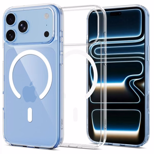 Tech-Protect FlexAir Hybrid caurspīdīgs MagSafe maciņš un Glass Fit+ rūdītais stikls, 2 gab., iPhone 18 Pro Max / 17 Pro Max