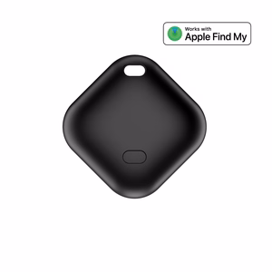 Atrastu vietu meklētājs FindMy square TFO TAG 02 melns + etui