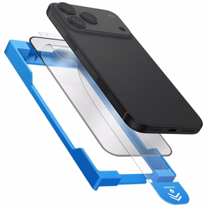 Uniq Optix Exofit Vivid rūdītais aizsargstikls iPhone 17 Pro ar uzlikšanas rīku