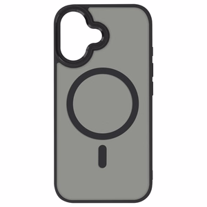 Frozen Mag korpuss priekš iPhone 16 6,1" melns