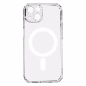 Anti Shock 1,5 mm Mag viedtālruņa apvalks iPhone 14 6,1" caurspīdīga kameras aizsardzība