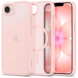 Tech-Protect BasicMag MagSafe maciņš iPhone 16e / 17e matēts maigi rozā