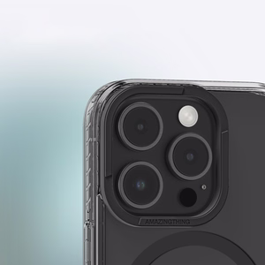 AmazingThing Titan Pro Mag viedtālruņa apvalks ar magnētisko gredzenu iPhone 16 Pro Max - melns
