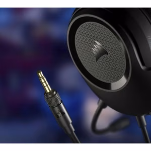 CORSAIR HS35 v2 spēļu austiņas melnas