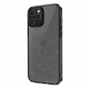 Uniq LifePro Tinsel viedtālruņa apvalks iPhone 12 Pro Max - melns