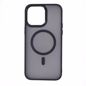 Frozen Magnētiskais viedtālruņa apvalks iPhone 14 Pro Max 6,7" melns