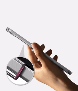 Ringke Fusion Flap maciņš modelim Samsung Galaxy Z Flip 8 – caurspīdīgs