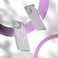 Etteri Krāsains Magnētiskais viedtālruņa apvalks iPhone 14 6,1" rozā