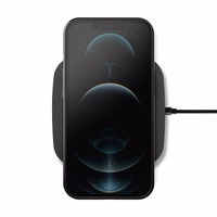 Thunder apvalks elastīgs izturīgs robusts pārsegs TPU apvalks iPhone 13 Pro melns